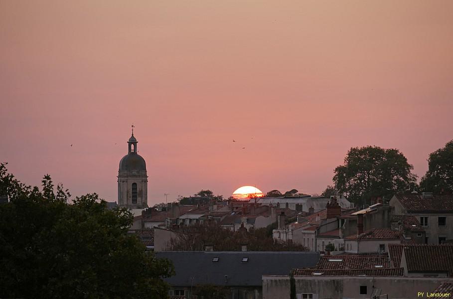 La Rochelle vu d'en haut, Horizon, tours, Saint-Sauveur