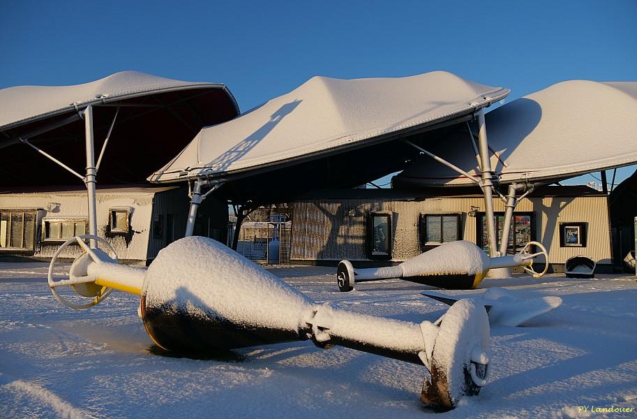 La Rochelle vu d'en haut, Neige, 6 janvier 2026