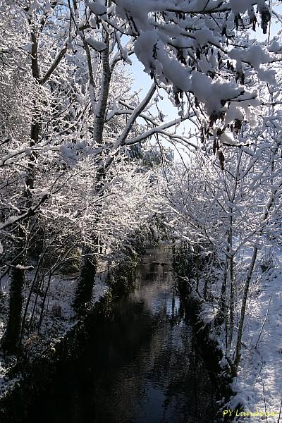 La Rochelle vu d'en haut, Neige, 6 janvier 2026