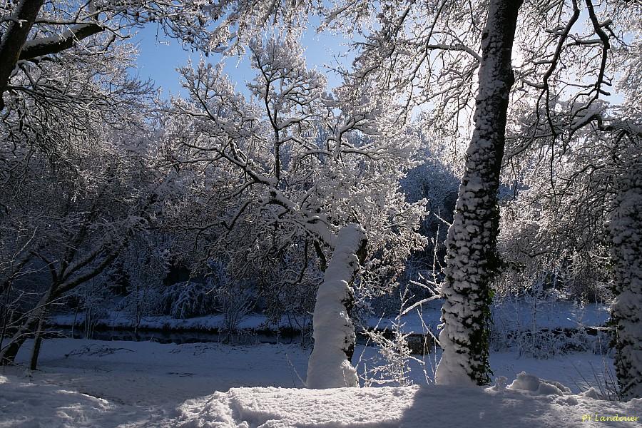 La Rochelle vu d'en haut, Neige, 6 janvier 2026
