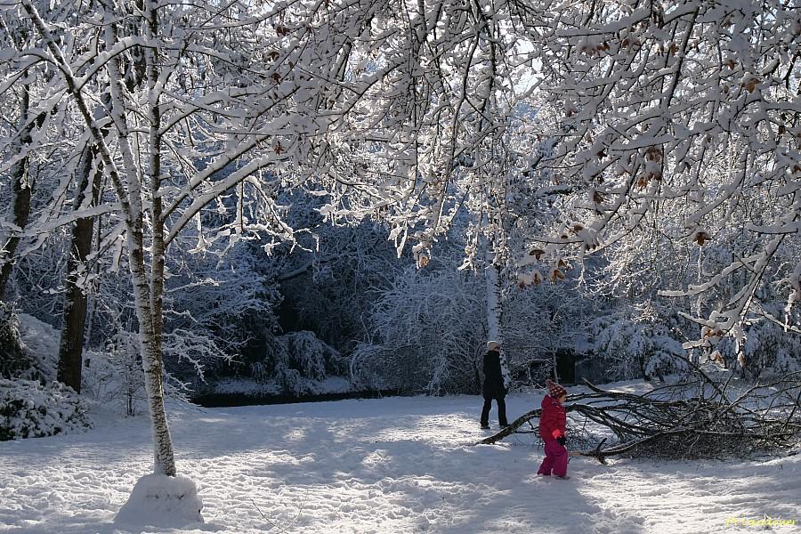 La Rochelle vu d'en haut, Neige, 6 janvier 2026
