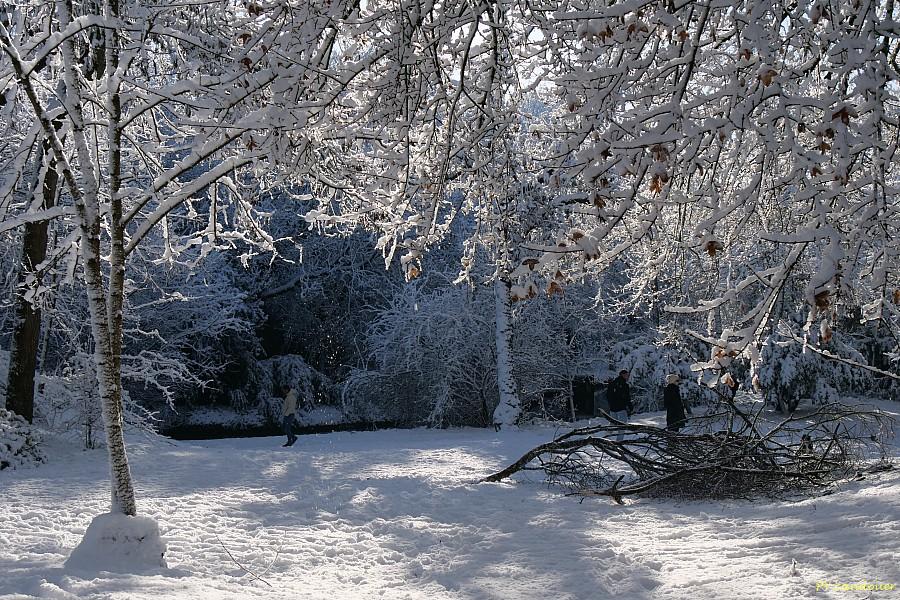 La Rochelle vu d'en haut, Neige, 6 janvier 2026