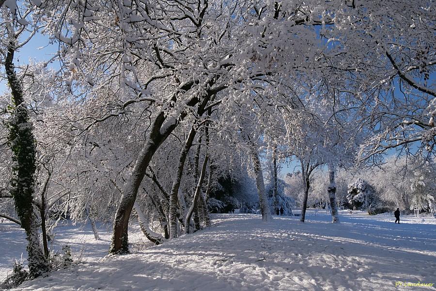 La Rochelle vu d'en haut, Neige, 6 janvier 2026