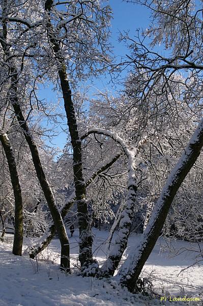 La Rochelle vu d'en haut, Neige, 6 janvier 2026