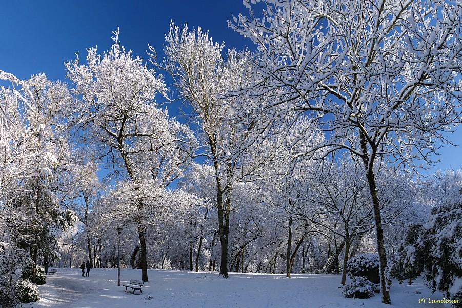 La Rochelle vu d'en haut, Neige, 6 janvier 2026