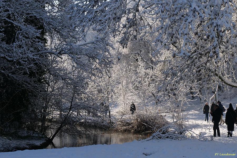 La Rochelle vu d'en haut, Neige, 6 janvier 2026
