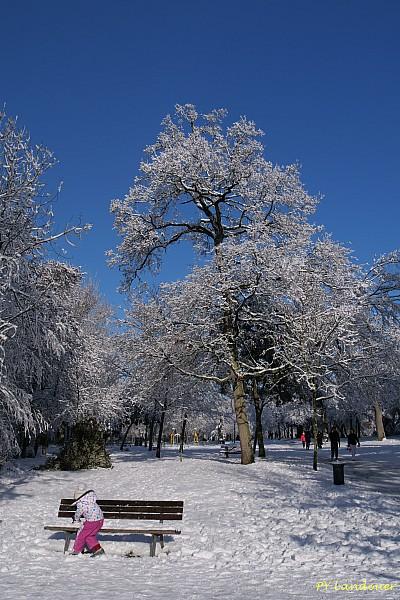 La Rochelle vu d'en haut, Neige, 6 janvier 2026