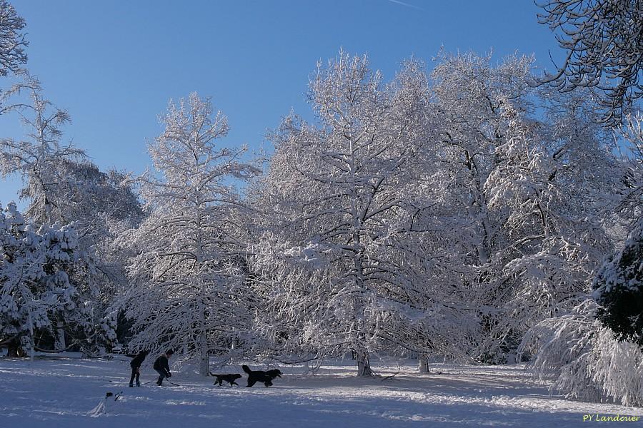 La Rochelle vu d'en haut, Neige, 6 janvier 2026