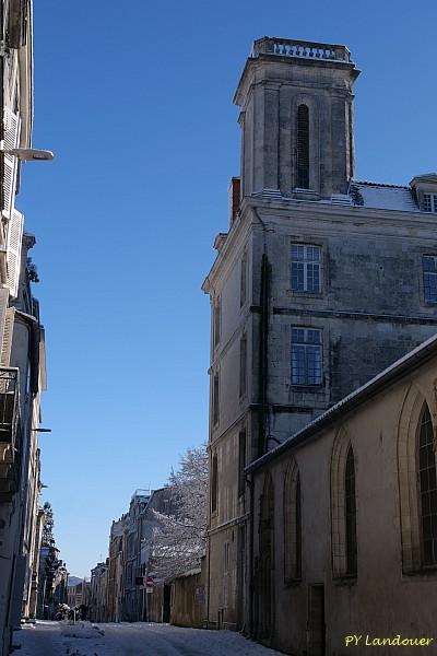 La Rochelle vu d'en haut, Neige, 6 janvier 2026