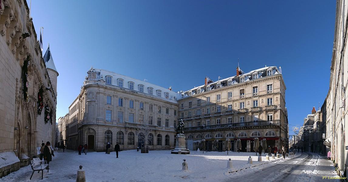 La Rochelle vu d'en haut, Neige, 6 janvier 2026