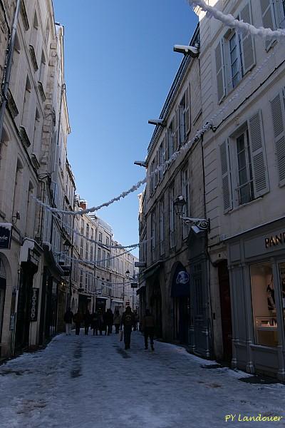 La Rochelle vu d'en haut, Neige, 6 janvier 2026